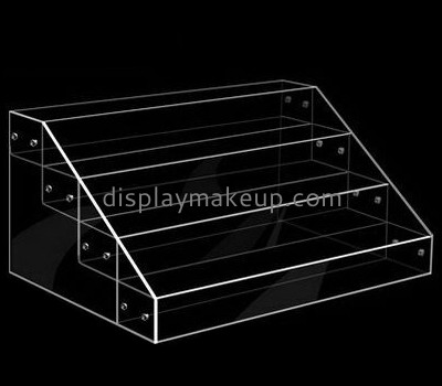 Clear acrylic 4 tiered cosmetics display holders DMD-2567