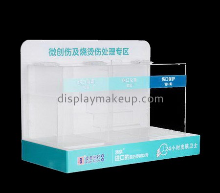 Acrylic tiered display rack DMD-2550