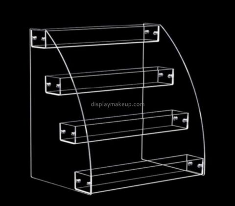 Customize acrylic 4 tier display shelf DMD-2451