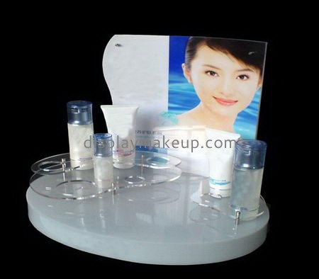 Customize lucite skincare display DMD-2415