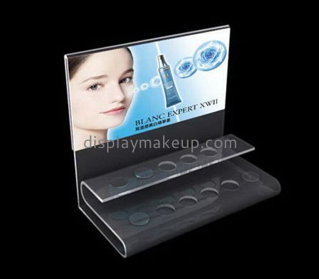 Customize acrylic tiered makeup stand DMD-2159