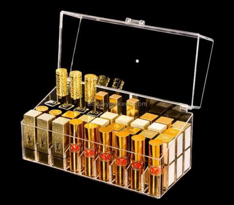 Customize clear large lipstick organizer DMD-2116