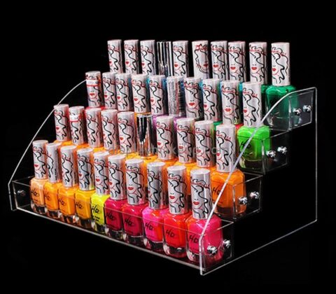 Customize lucite nail polish rack holder DMD-2075