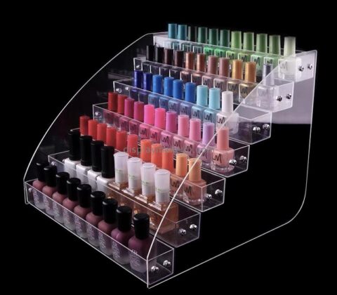 Customize plexiglass nail polish holder box DMD-2065