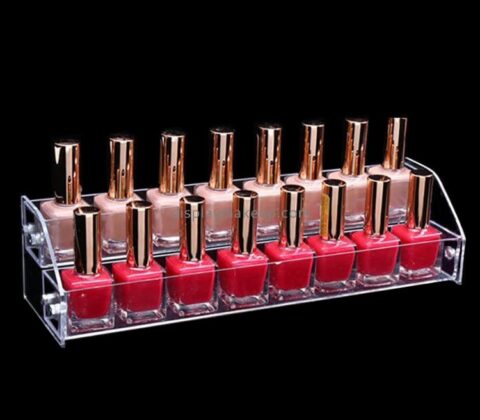 Customize lucite nail polish holder box DMD-2064