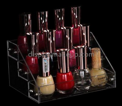 Customize clear plastic nail polish holder DMD-1944