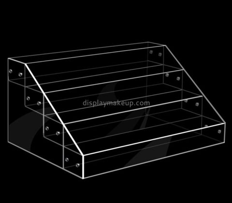 Customize clear 4 tier acrylic display DMD-1912