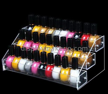 Customize lucite clear nail polish holder DMD-1666