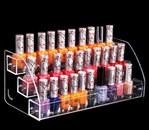 Customize clear acrylic nail polish holder DMD-1608