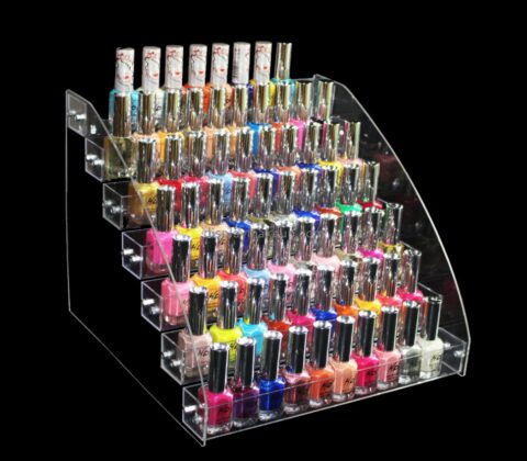 Customize acrylic nail polish counter display stand DMD-1593