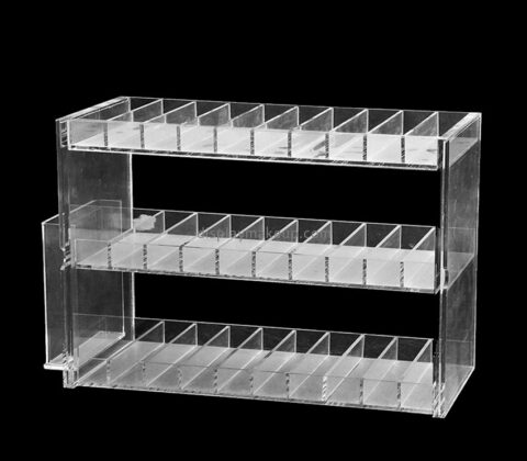 Customize clear acrylic skin care display stands DMD-1580