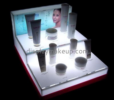 Bespoke perspex tiered display stands DMD-1458