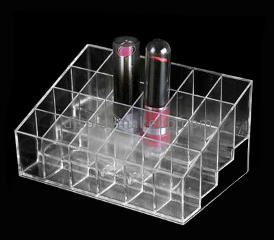 Bespoke clear acrylic makeup stair display DMD-1315