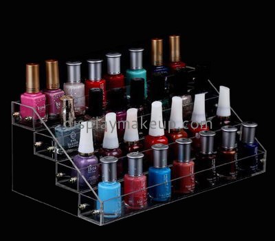 Customized clear acrylic finger nail polish rack DMD-1245