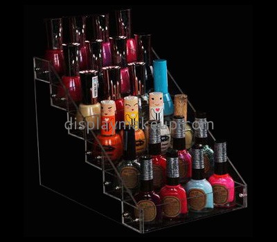 Customized clear acrylic nail polish holder DMD-1242