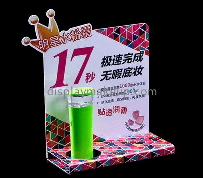 Customized acrylic makeup counter display DMD-1222