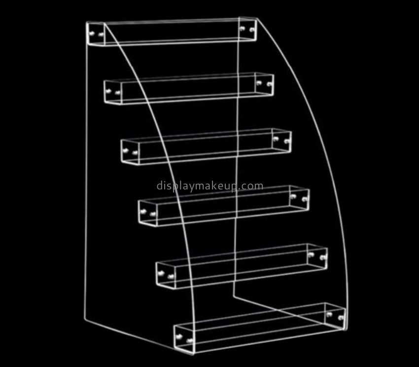 Customized clear acrylic tiered display DMD-1197