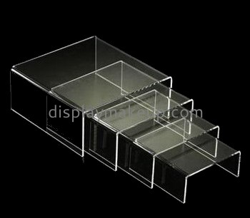 Customized clear acrylic risers for display DMD-1164