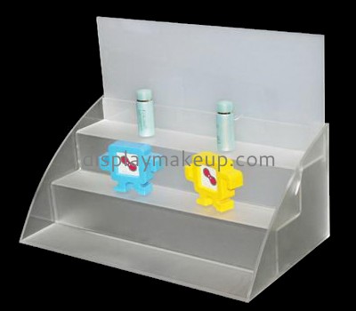 Customized acrylic tiered display holder DMD-1139