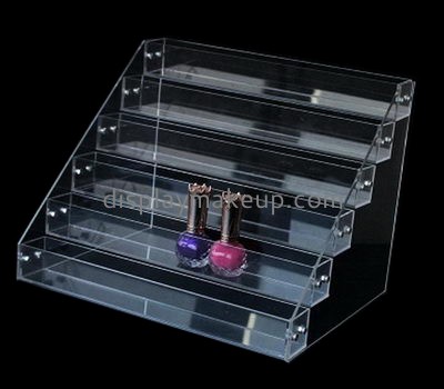 Acrylic display manufacturers custom tiered shelf display make up DMD-978