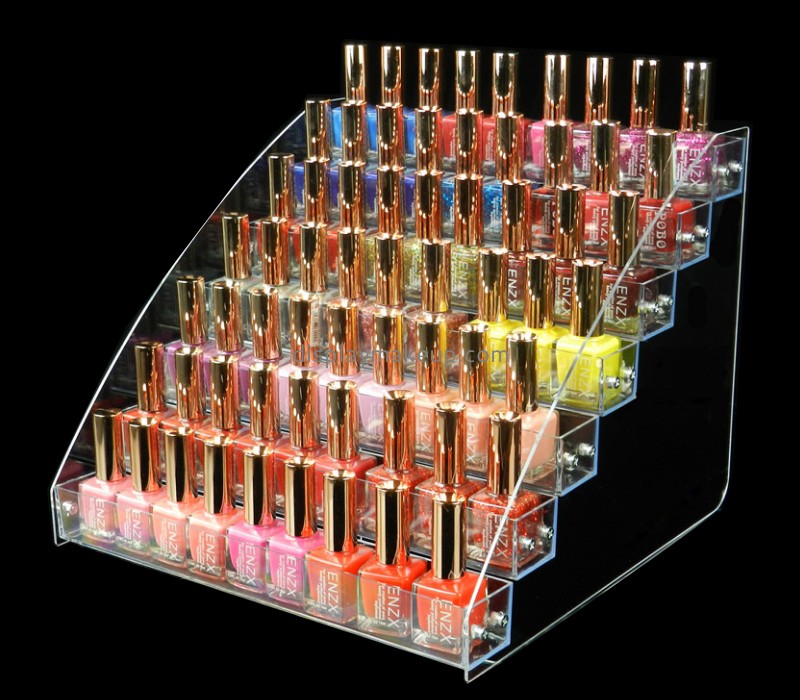 Acrylic display manufacturer custom acrylic makeup and nail polish organizer DMD-954