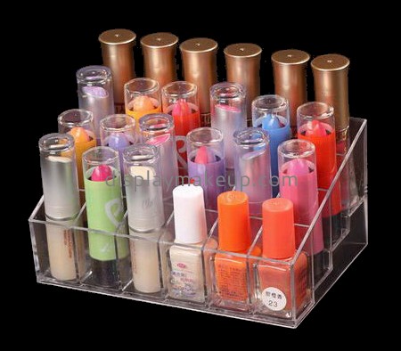 Acrylic display supplier custom lipstick stand display holder DMD-910