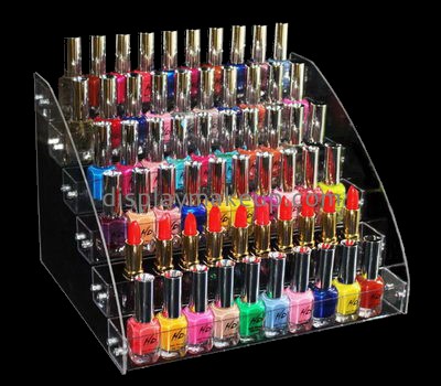 Acrylic plastic supplier custom display holder organizer for nail polish DMD-897