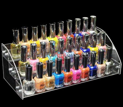 Plastic manufacturers custom acrylic nail polish shelf organizer holder DMD-894