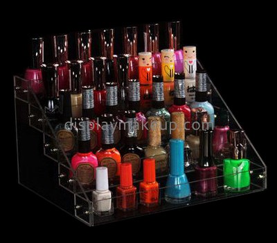 Acrylic plastic supplier custom nail polish rack display holder DMD-885