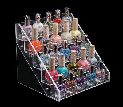 Acrylic plastic supplier custom plexi acrylic nail polish display DMD-875