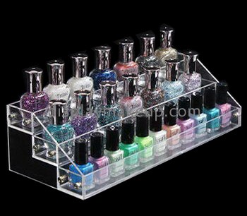 Makeup display stand suppliers custom acrylic rack for nail polish DMD-871