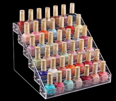 Acrylic display manufacturers custom plastic finger nail polish rack stands DMD-862