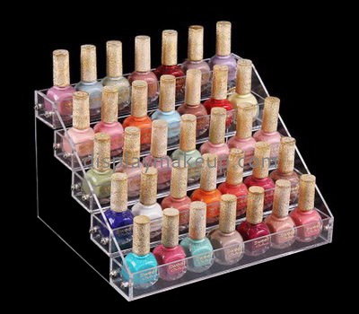 Acrylic display supplier custom plexiglass fabrication nail polish racks for sale DMD-861