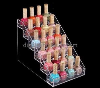 Acrylic display factory custom nail polish storage rack stand DMD-859