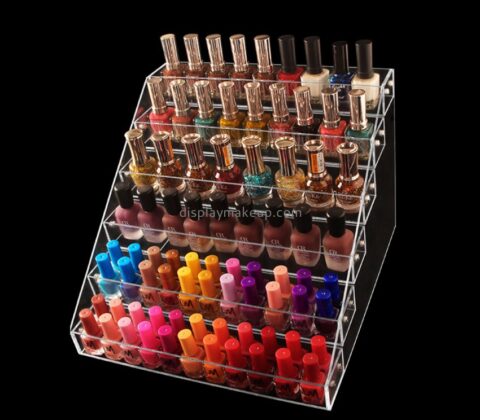 Acrylic plastic manufacturers custom acrylic nail polish product display DMD-843