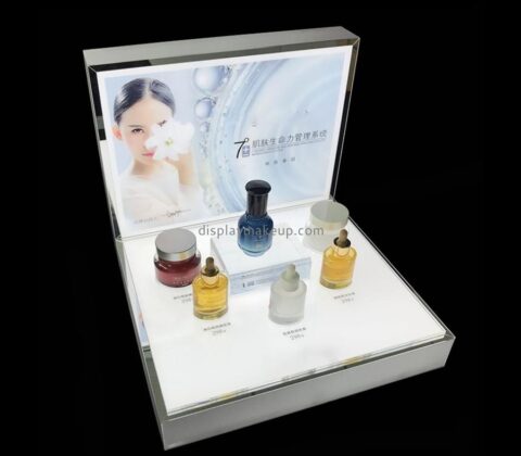 Plastic distributors and fabricators custom acrylic retail makeup product display DMD-796