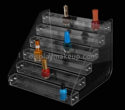 Display stand manufacturers customized best acrylic nail polish organizer holder DMD-607