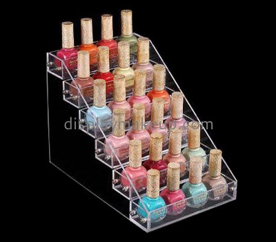 Lucite manufacturer customized acrylic nail polish organizer holder DMD-557