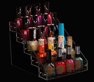 Acrylic plastic supplier customized acrylic nail polish display holder DMD-550