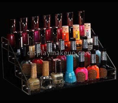 Lucite manufacturer customized acrylic nail polish standing rack DMD-549