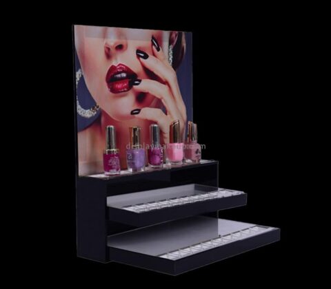 Plexiglass company customized flyer holder cosmetic display DMD-525