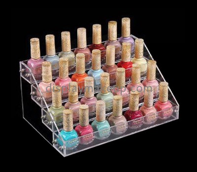 Retail display manufacturers customized tiered acrylic acrylic nail polish display organizer DMD-505