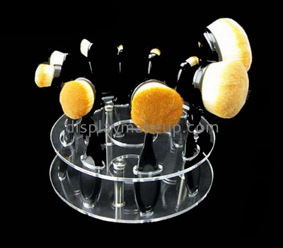 Makeup display stand suppliers customized best makeup brush set holder DMD-406