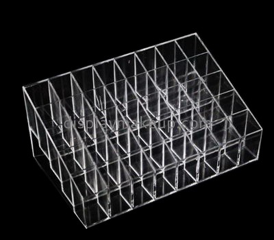 Makeup display stand suppliers customized acrylic nail polish racks organizer for sale DMD-404