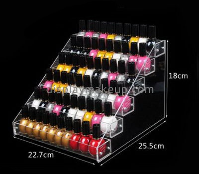 Makeup display stand suppliers customized makeup nail polish organizer stand DMD-393