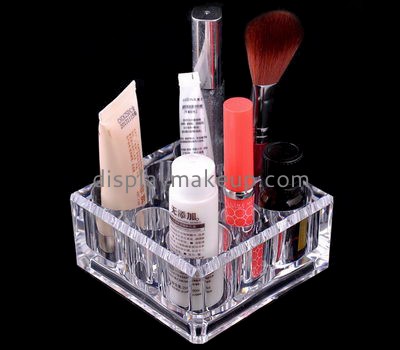 Makeup display stand suppliers customized acrylic cosmetic holder organizer DMD-372