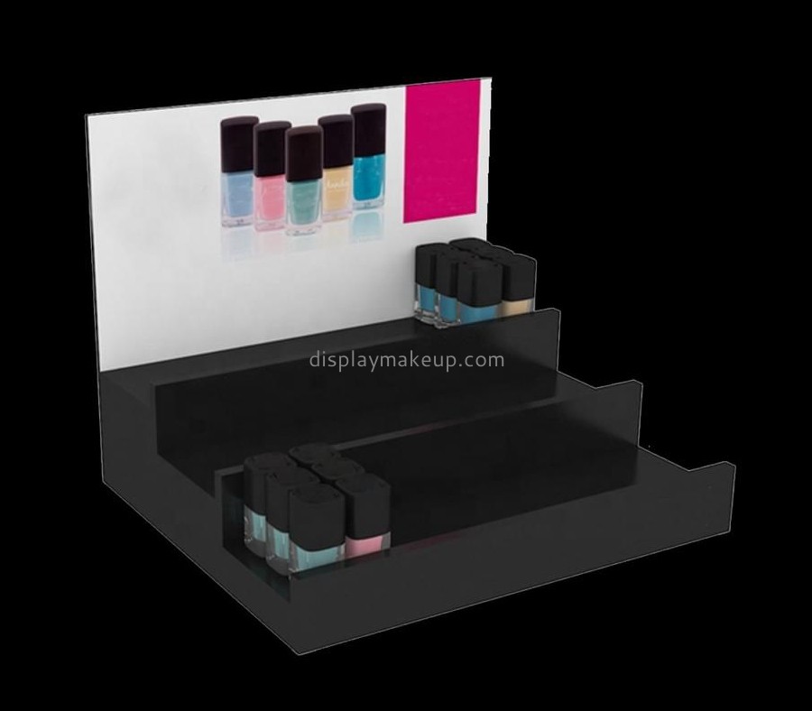 Makeup display stand suppliers customize makeup counter makeup retail display DMD-322