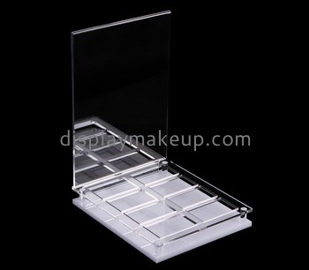 Cosmetic display stand suppliers customize clear makeup storage countertop display rack DMD-314