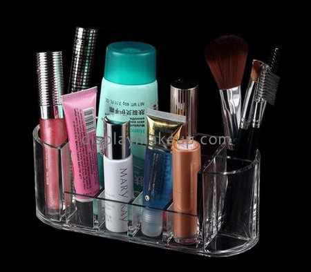 Makeup display stand suppliers customize clear acrylic makeup storage organizer DMD-309