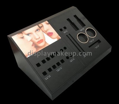 Makeup display stand suppliers customize acrylic cosmetic display personalised lipstick holder DMD-305